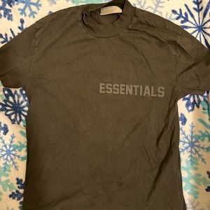 Essential turtle neck black/grey shirt